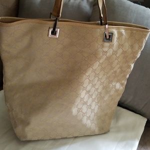 Authentic Gucci tote bag